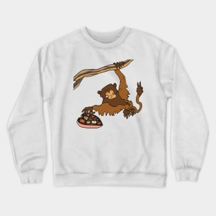 Hungry Monkey Crewneck Sweatshirt